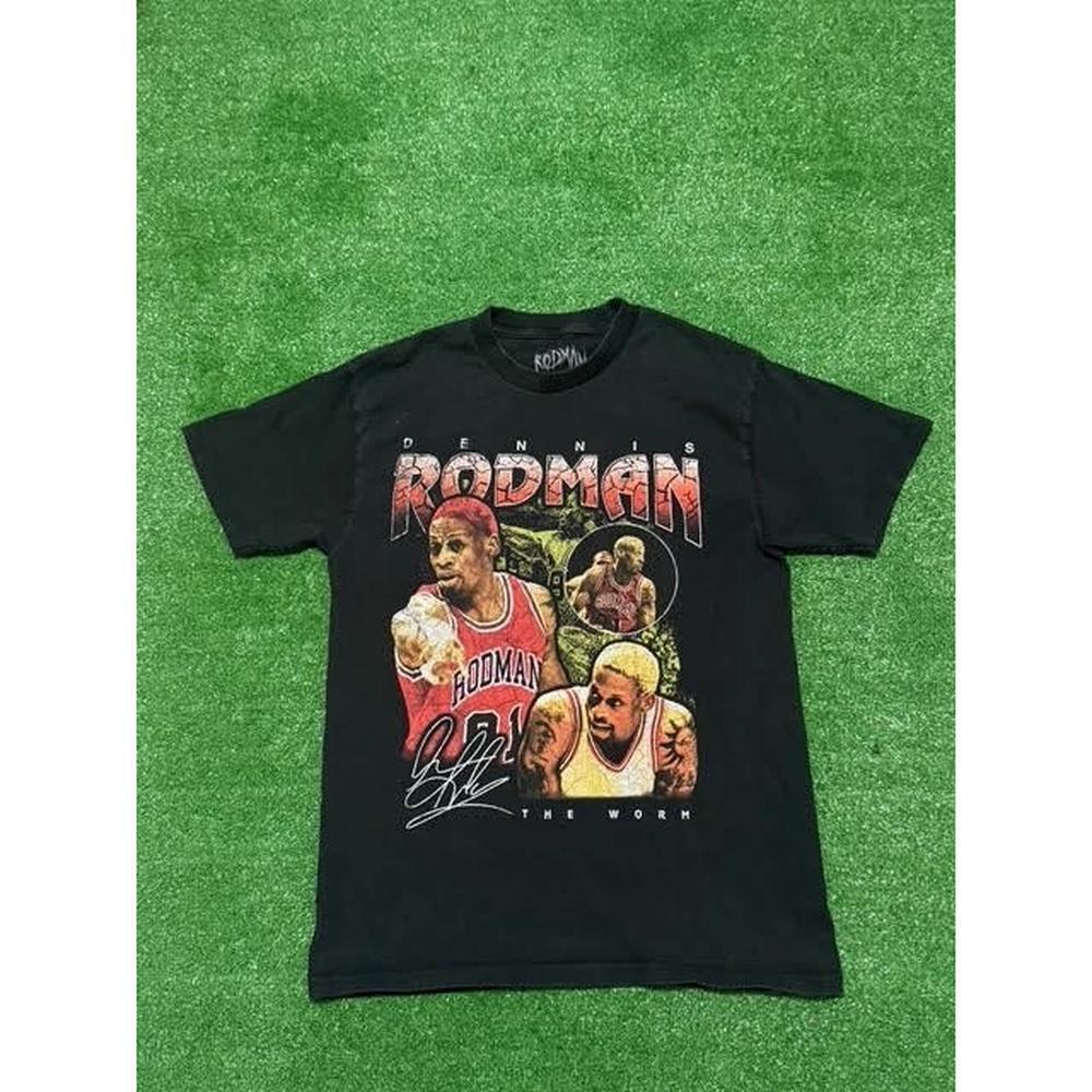 Style Dennis Rodman The Worm Chicago Bulls Graphic T-Shirt